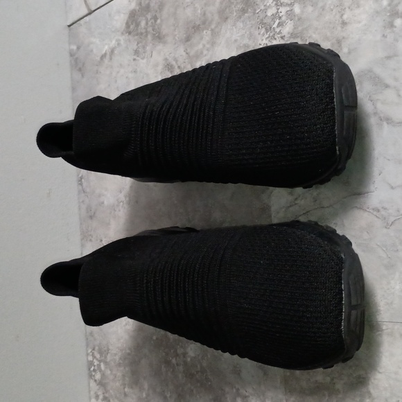 Womens Size 9.5 Non Slip Comfortable Orthopedic Sneakers with Arch Support Black - Picture 4 of 9